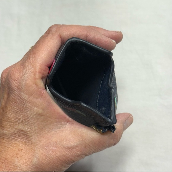 Fossil Phone Sleeve Zip Wallet Navy - Picture 5 of 11